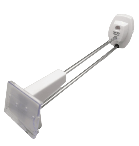 Pegboard hook from RTF Global used to secure saw blades to retail displays