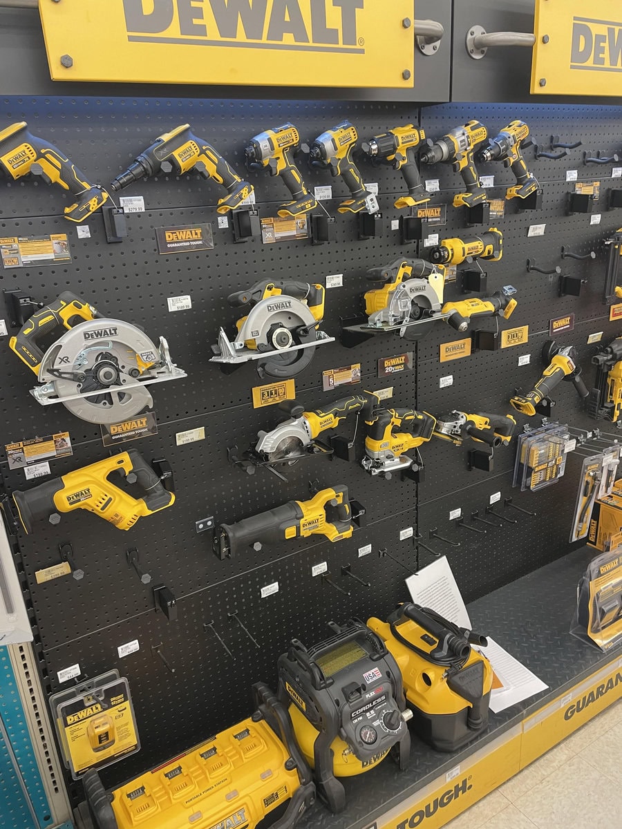 Working Tools Display Security Solutions for Power Tool Displays | RTF Global