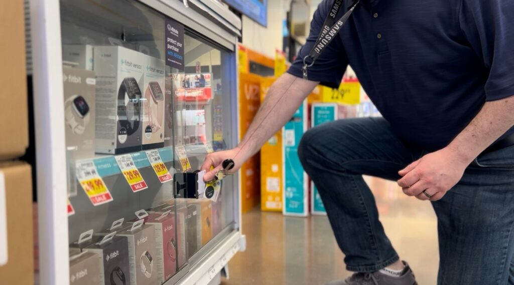 MTI Smart Locks from RTF Global for store fixtures